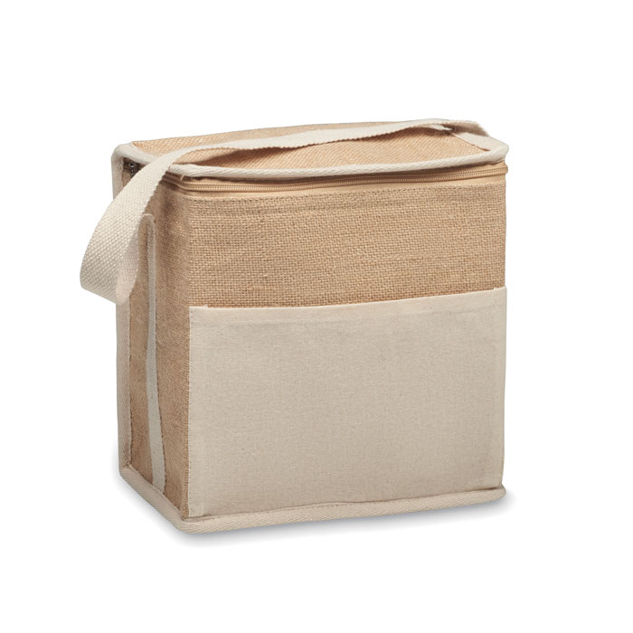 Sac isotherme toile et jute 3 L