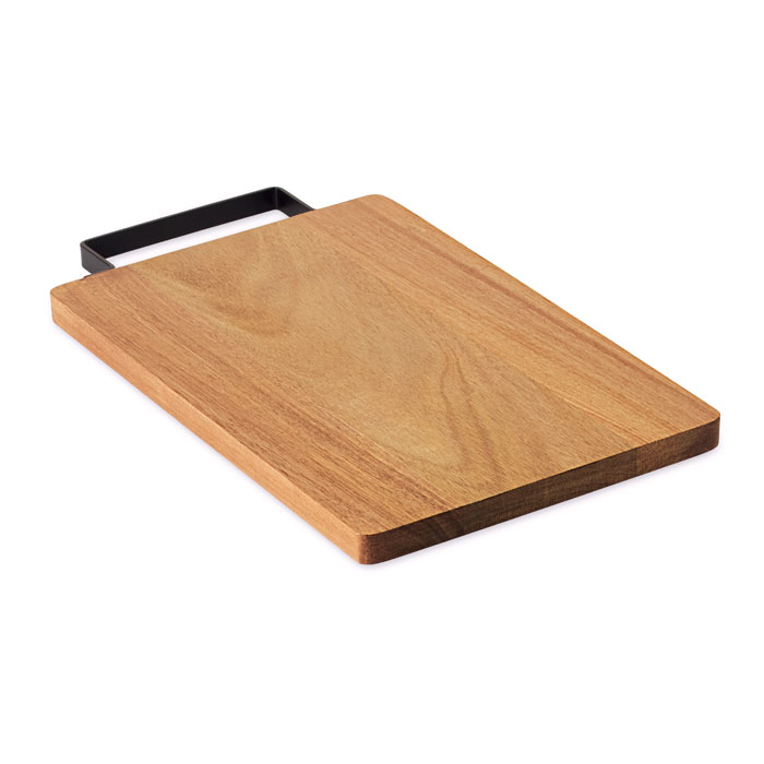 Planche en acacia avec poignée en