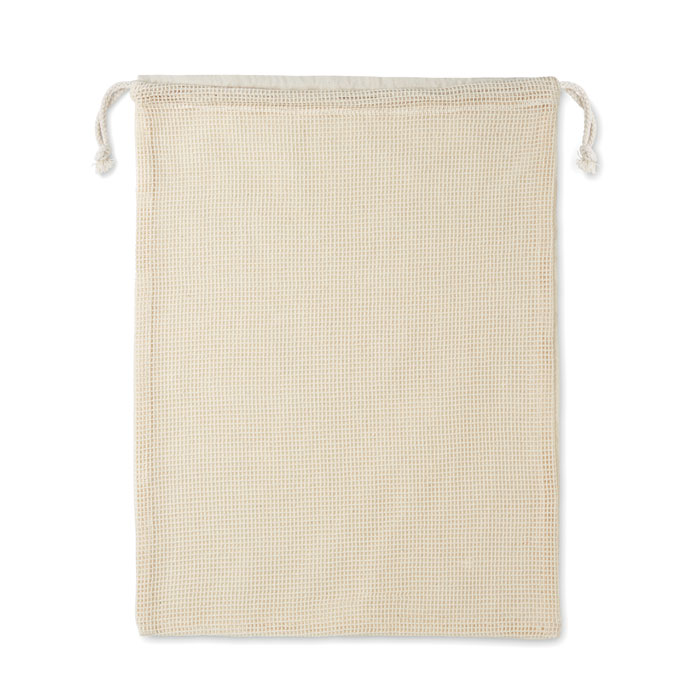 Sac réutilisable filet coton