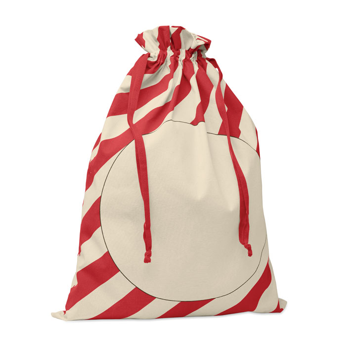 Large Santa cotton bag Laukku