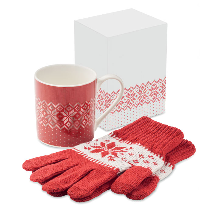 Juego guantes y taza Copito Set