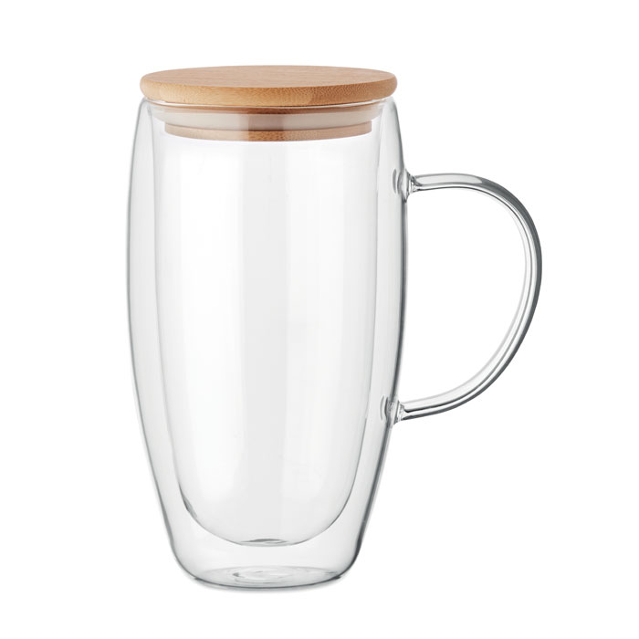 Mug en verre double paroi 450 ml