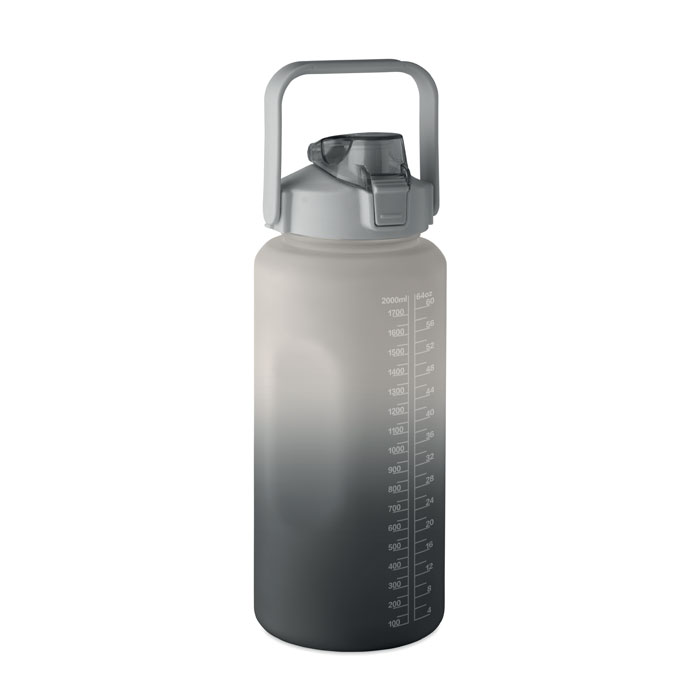 RPET water bottle 2000 ml