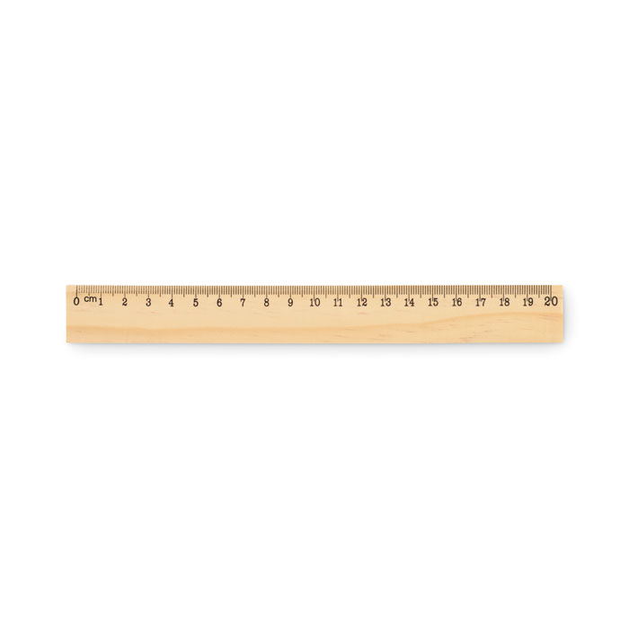 Règle en bois 20 cm