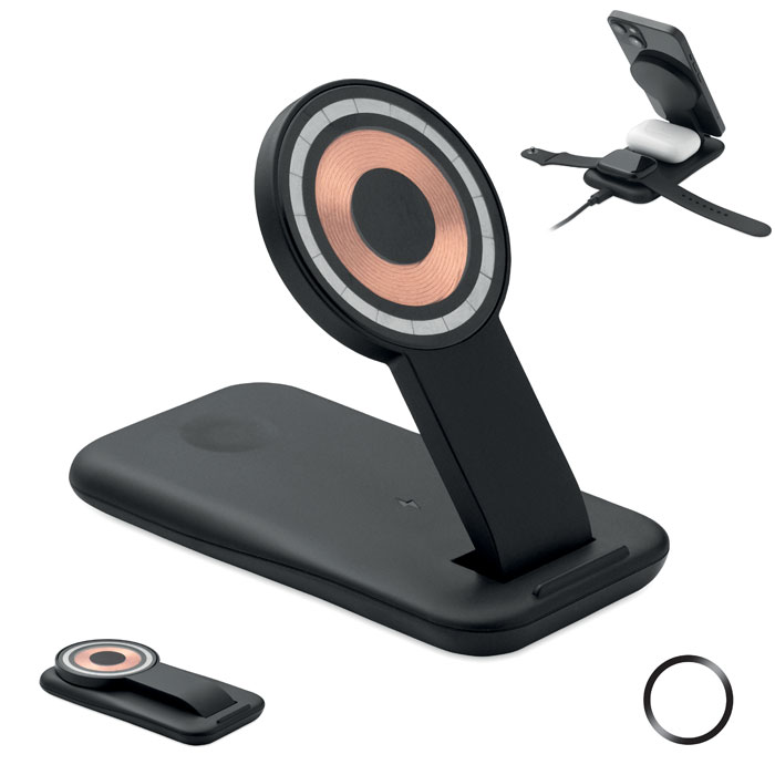Chargeur sans fil 3 en 1 15 W