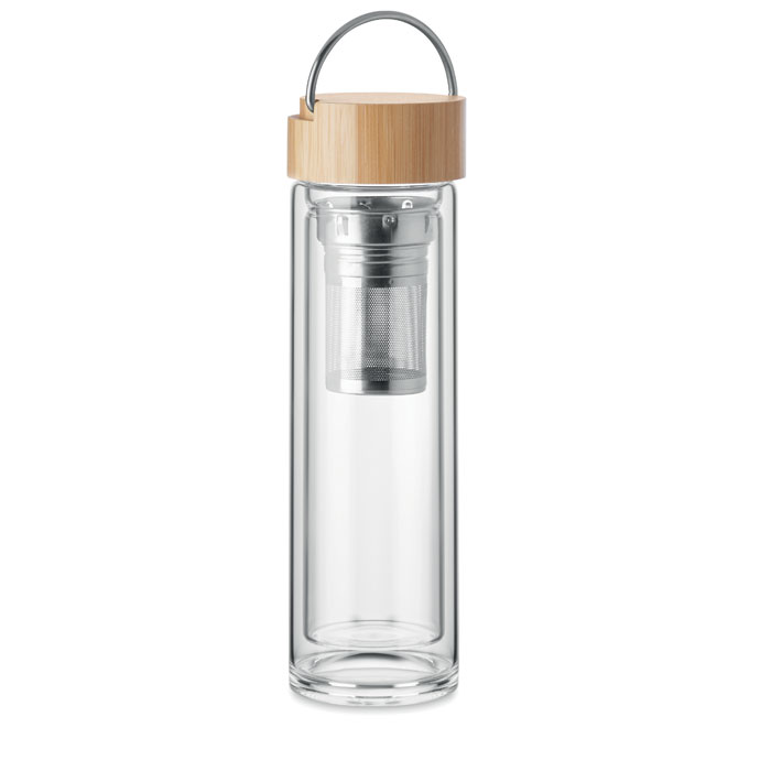 Trinkflasche Glas 400 ml