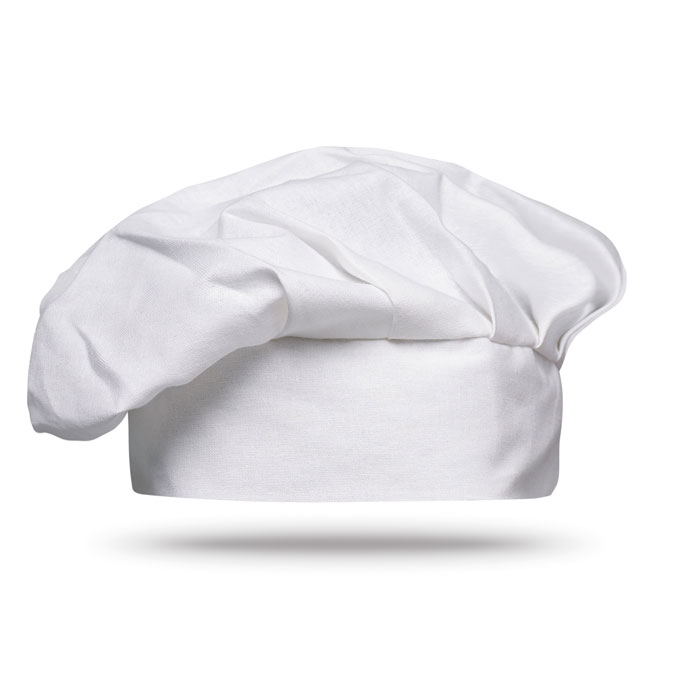 Toque de chef en coton 130 g/m2