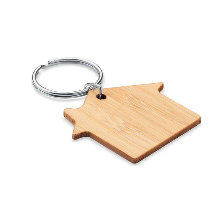Porte-clés maison bambou