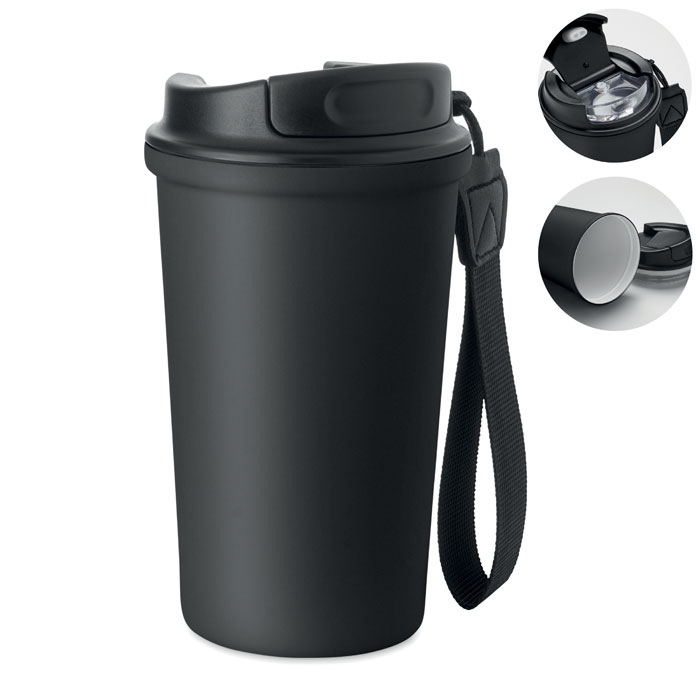 Recycled steel tumbler 400 ml