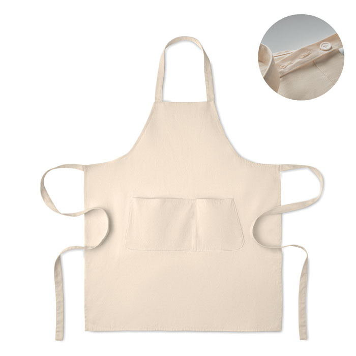 Tablier en coton bio 240 gr/m²