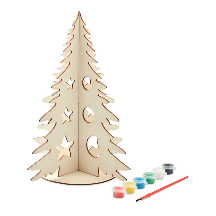 Sapin de Noël en bois