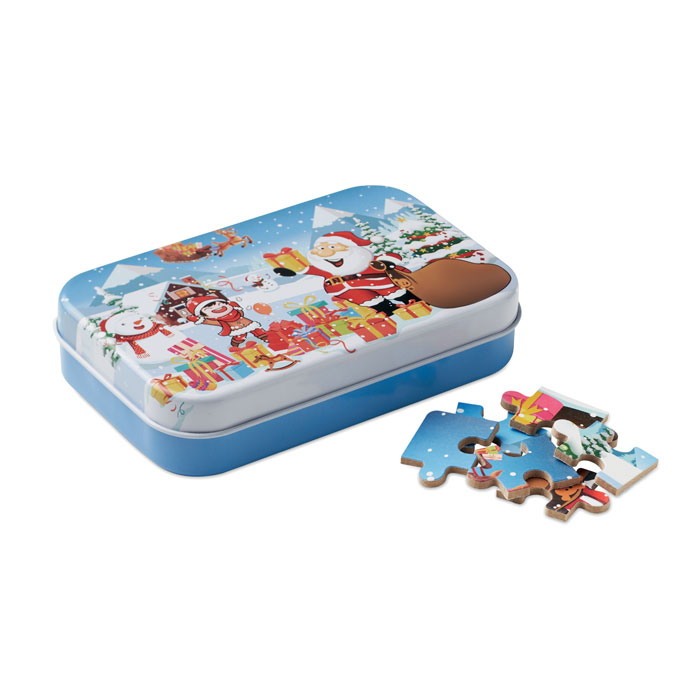 Puzzle de Noël en bois