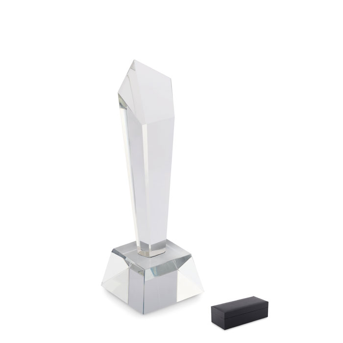 Prix en cristal dans un coffret
