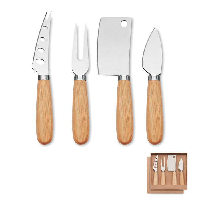 Set de 4 couteaux à fromage