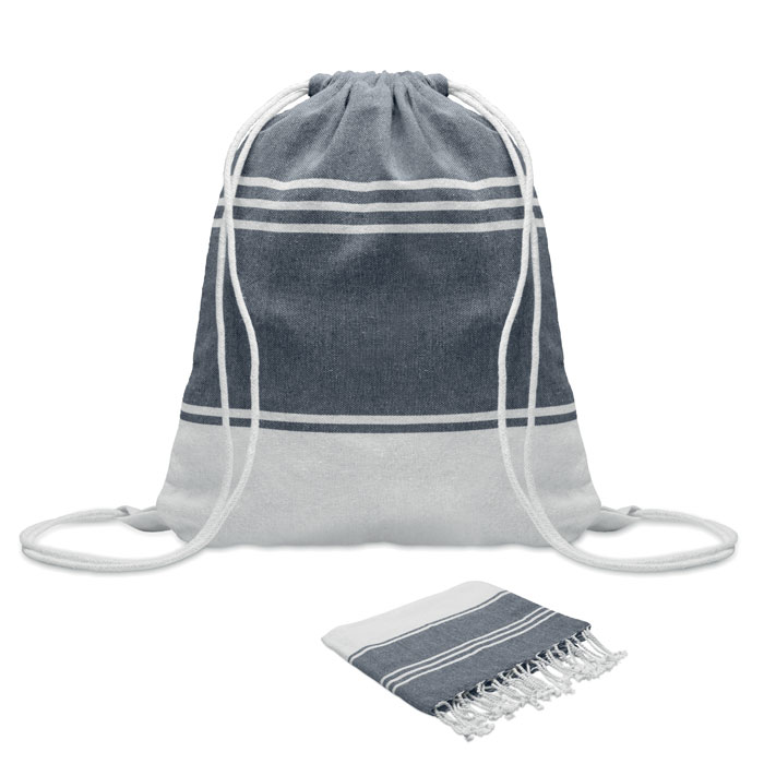 Fouta et sac assorti