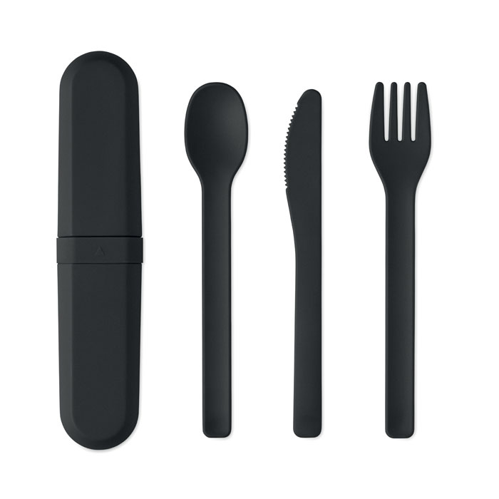 Set de couverts et étui en PLA