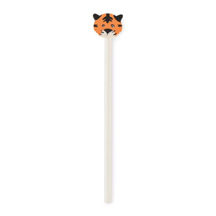 Crayon en bois en forme d'animal