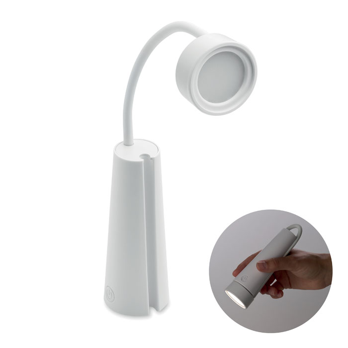 Lampe de bureau torche 2 en 1
