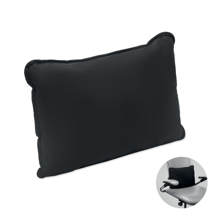 Coussin en tissu suédé