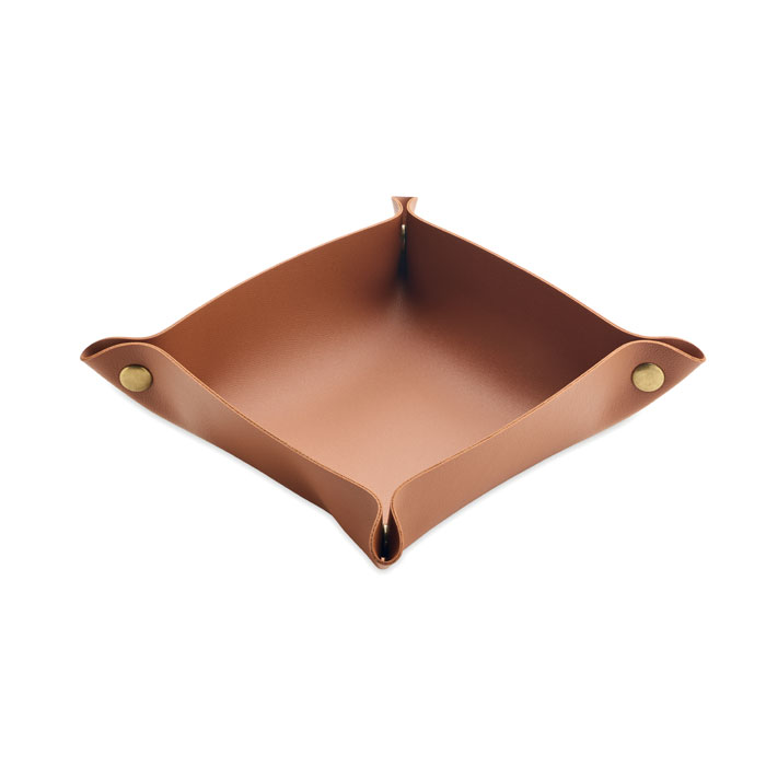 Vide-poches pliable en PU