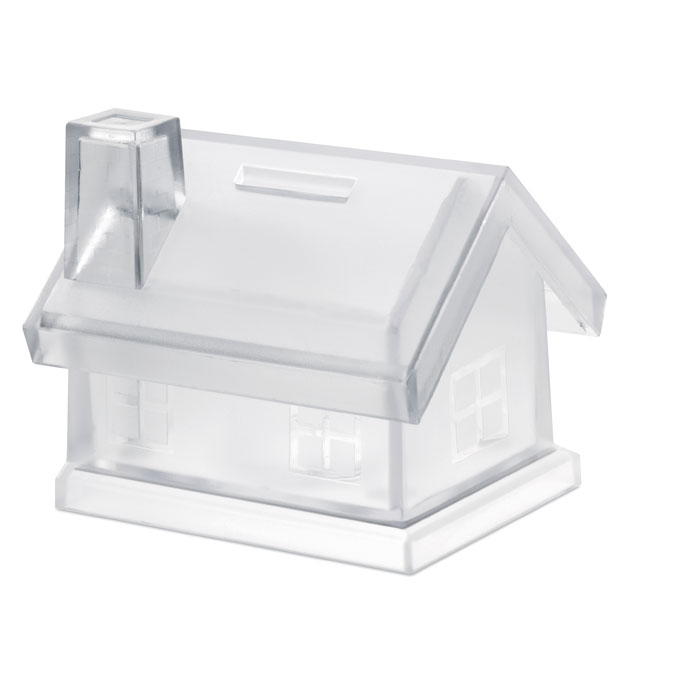 Tirelire maison plastique