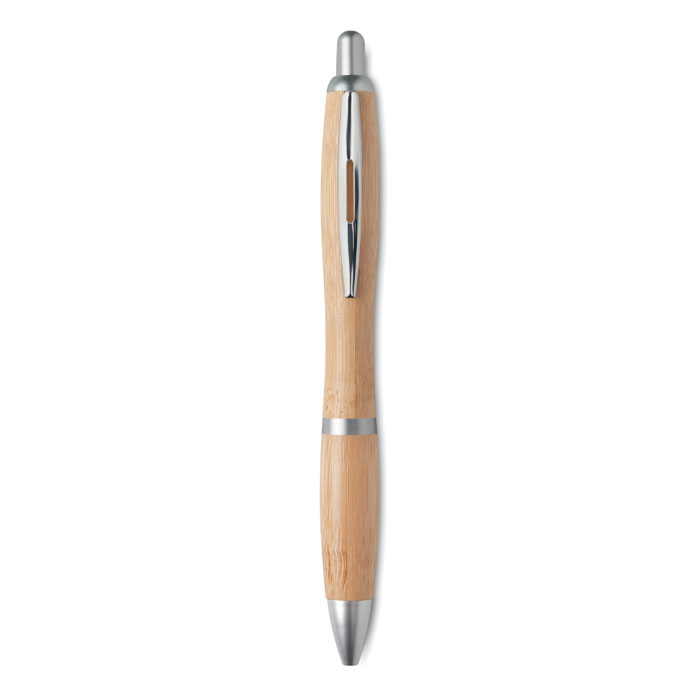 Stylo bille en ABS et bambou.