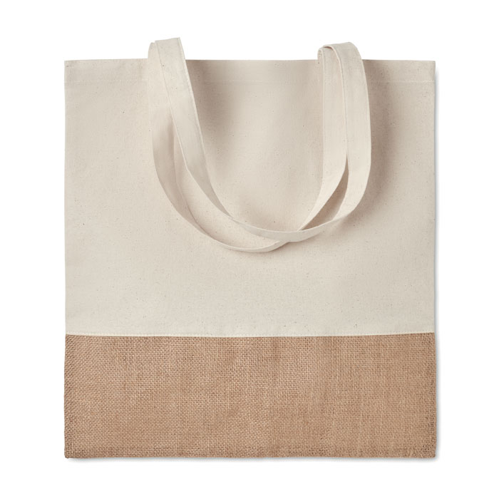 Sac à provisions avec jute.
