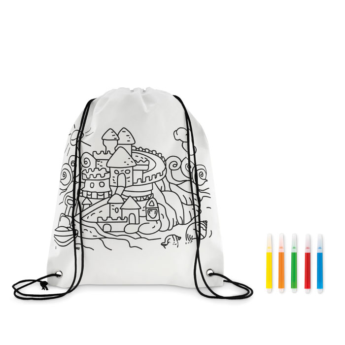 Sac à cordon non tissé