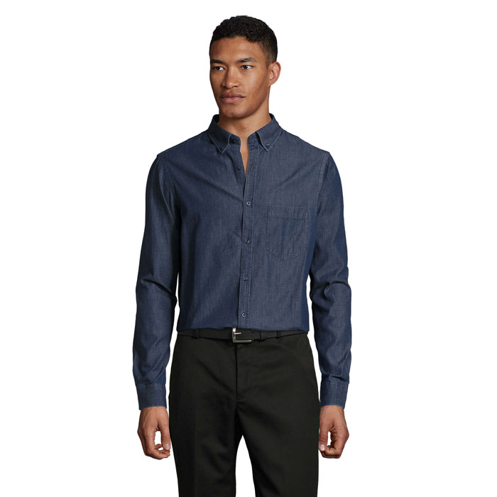BARRY MEN CHEMISE EN DENIM