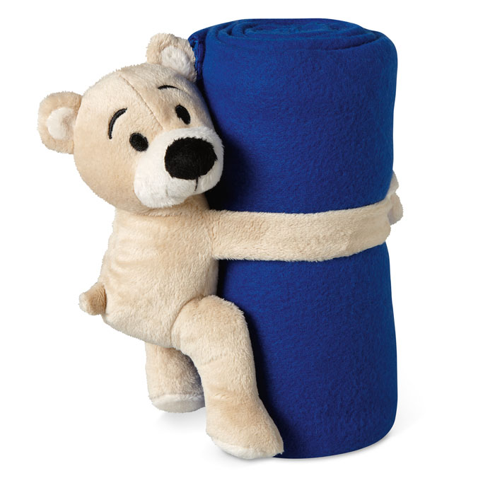 Couverture polaire avec ours