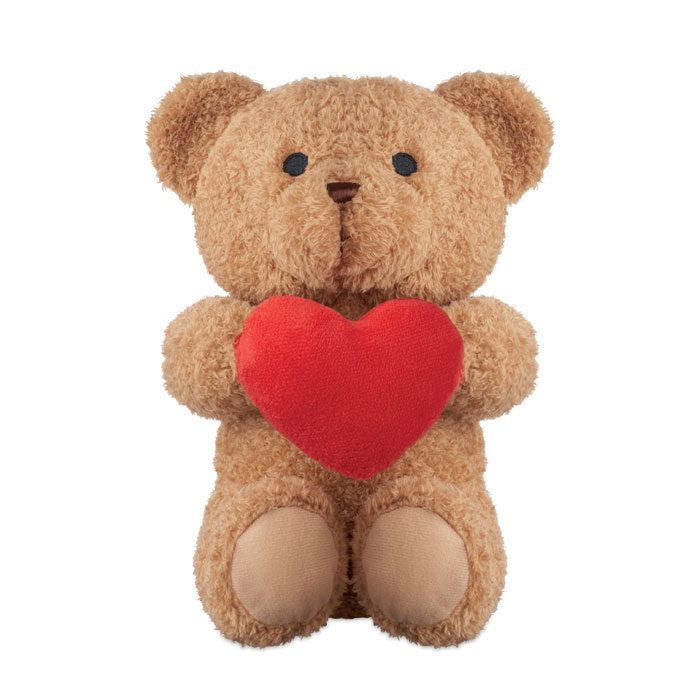 Teddy bear with heart 23 cm