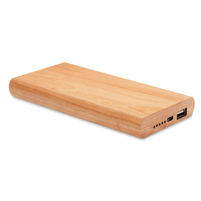 Batterie externe 4000 mAh Bambou