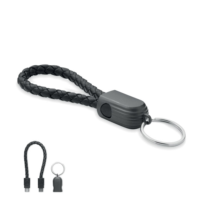 60 W Schlüsselring-Ladekabel