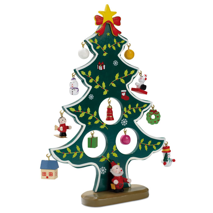 Sapin de Noël de décoration Woodtree