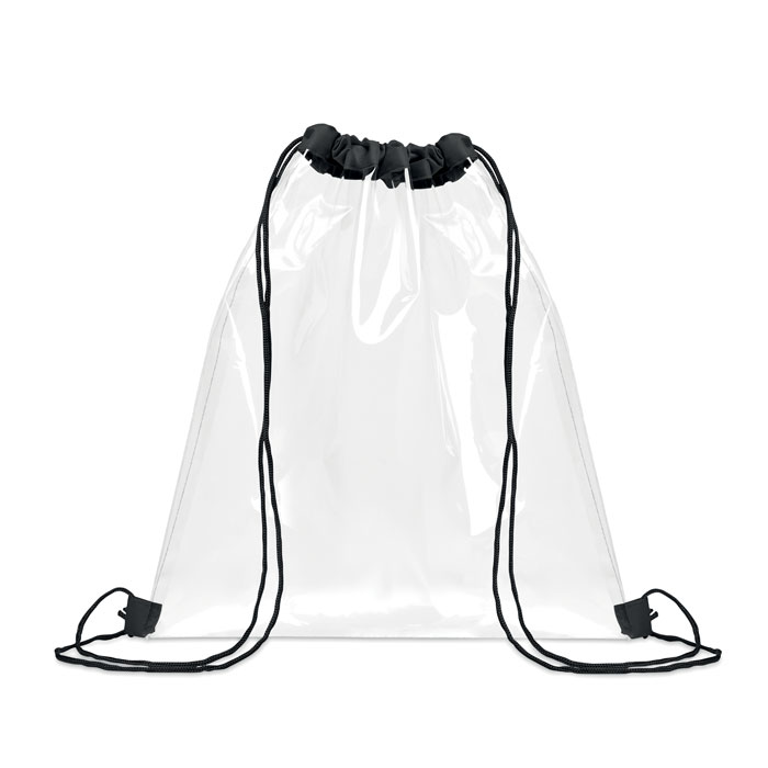Sac à cordon transparent