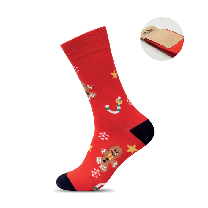 Paire de chaussettes de Noël M