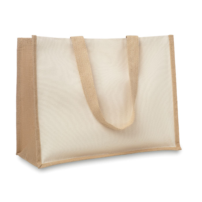 Sac de courses en toile de jute et