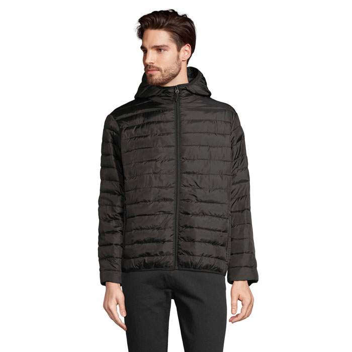 Stream hooded men parka